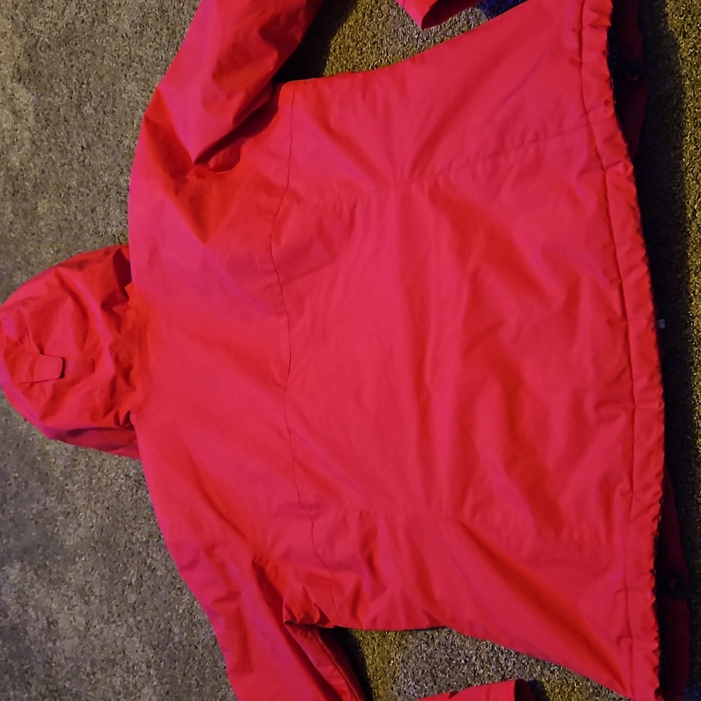 Columbia Women's XL Therma Coil Pink And White Winter Jacket - Picture 8 of 8